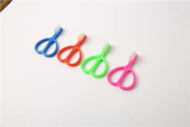 Πολύχρωμο πλαστικό παιδικό εγχειρίδιο οδοντόβουρτσες